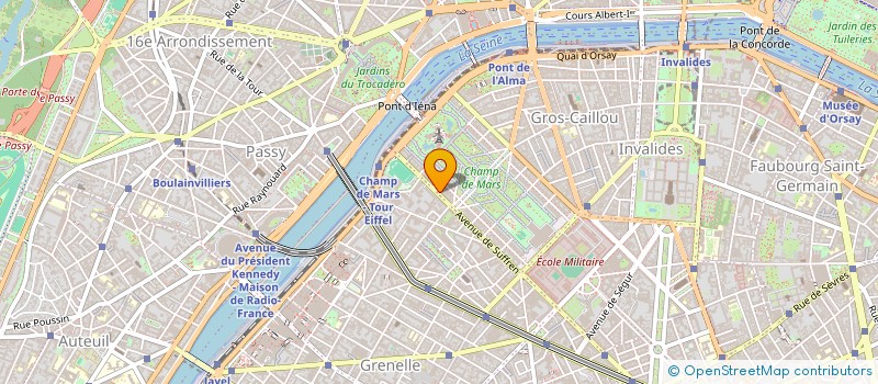 localisation de l'entreprise MADAME HORTENSE DE REVIERS à PARIS