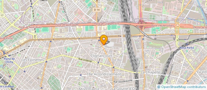 localisation de l'entreprise MADAME HORTENSE DUPLENNE  PARIS