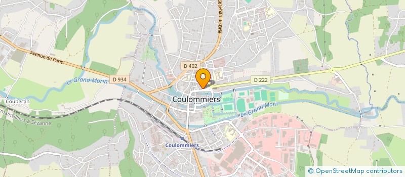 localisation de l'entreprise MADAME HORTENSE GAUVIN à COULOMMIERS