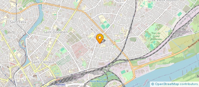localisation de l'entreprise MADAME HORTENSE JANIERE à NANTES