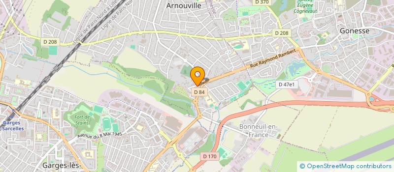 localisation de l'entreprise MADAME HORTENSE KUYENGA MVETE  ARNOUVILLE