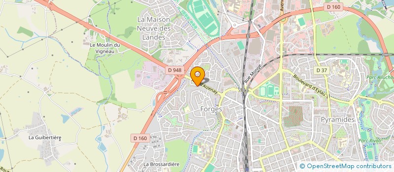localisation de l'entreprise MADAME HORTENSE LELONG DE LONGPRE à LA ROCHE-SUR-YON