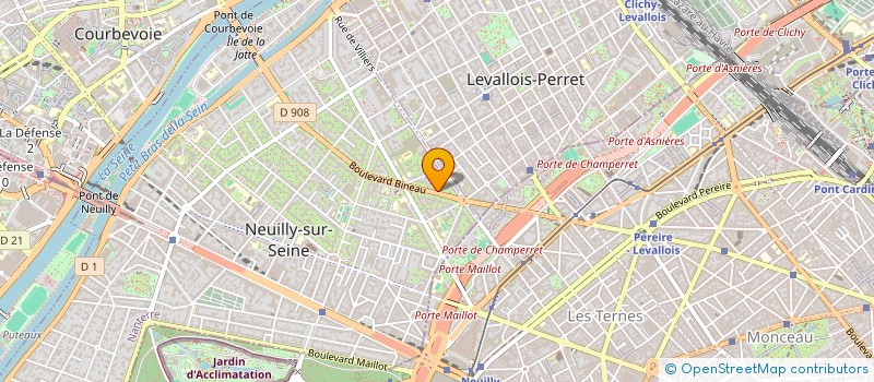 localisation de l'entreprise MADAME HORTENSE MANGIN à NEUILLY-SUR-SEINE