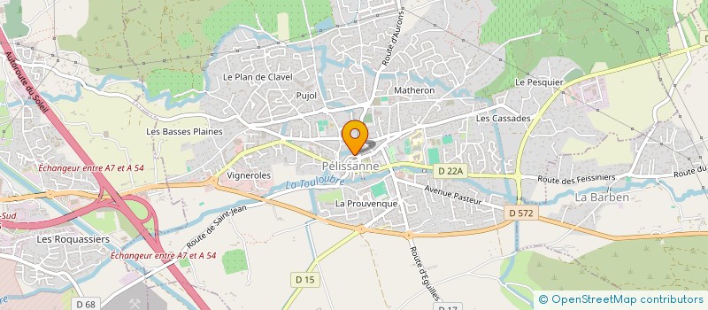 localisation de l'entreprise MADAME HORTENSE MESSINA NDOUMVE à PELISSANNE