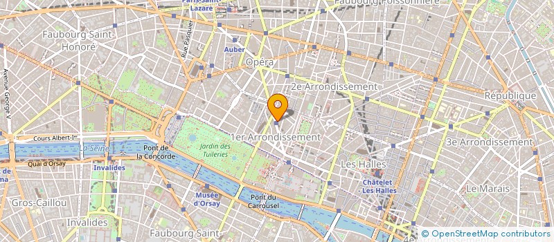 localisation de l'entreprise MADAME HORTENSE PAGEZY  PARIS