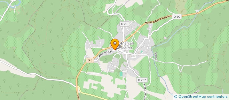 localisation de l'entreprise MADAME HORTENSE PIERREDON  SAINT-MARCEL-DE-CAREIRET