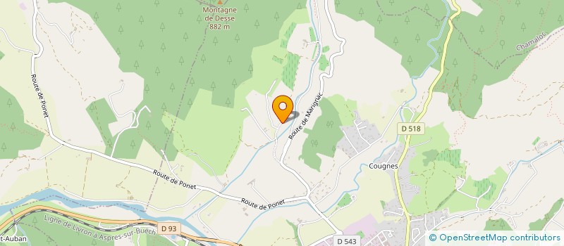 localisation de l'entreprise MADAME HORTENSE REYSSET à DIE