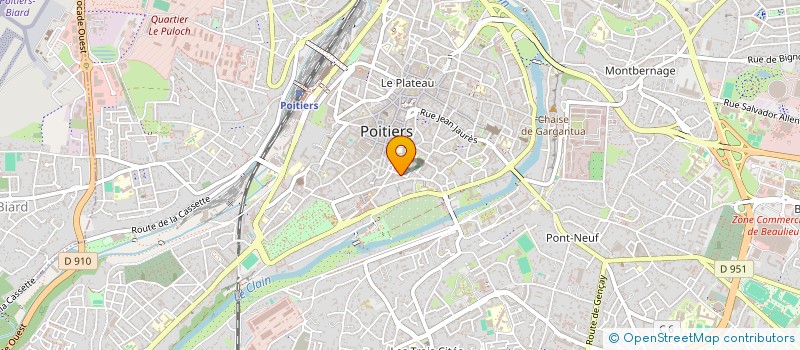 localisation de l'entreprise MADAME HORTENSE SEPETJAN  POITIERS