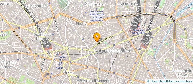 localisation de l'entreprise MADAME HORTENSE VALENTIN  PARIS