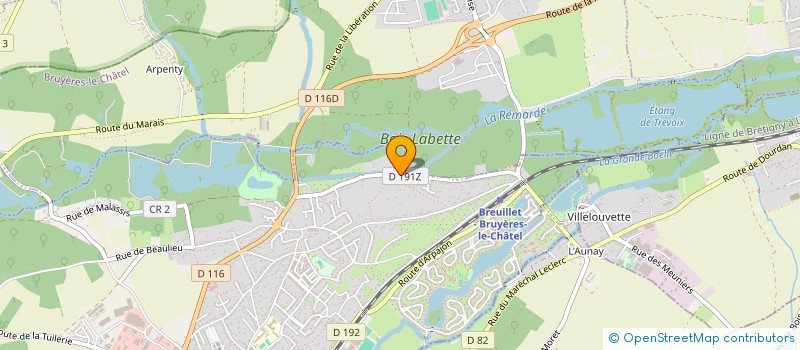 localisation de l'entreprise MADAME HOSHTEN REDZHEB à BREUILLET