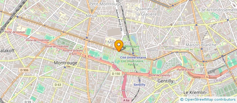 localisation de l'entreprise MADAME HOSN EL OUJOUD MARIE BEY  PARIS