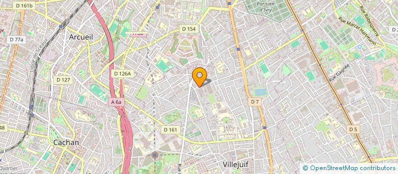 localisation de l'entreprise MADAME HOSNIEH RAEESDANAEE à VILLEJUIF
