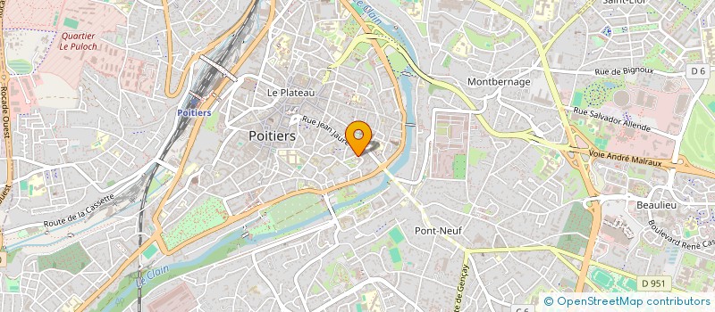 localisation de l'entreprise MADAME HOUA BEDJIL  POITIERS