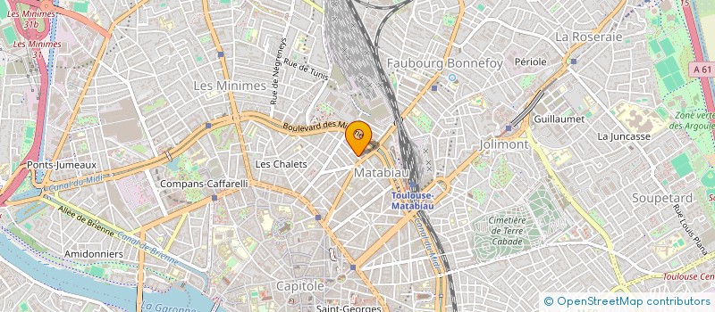 localisation de l'entreprise MADAME HOUARI ABBES à TOULOUSE