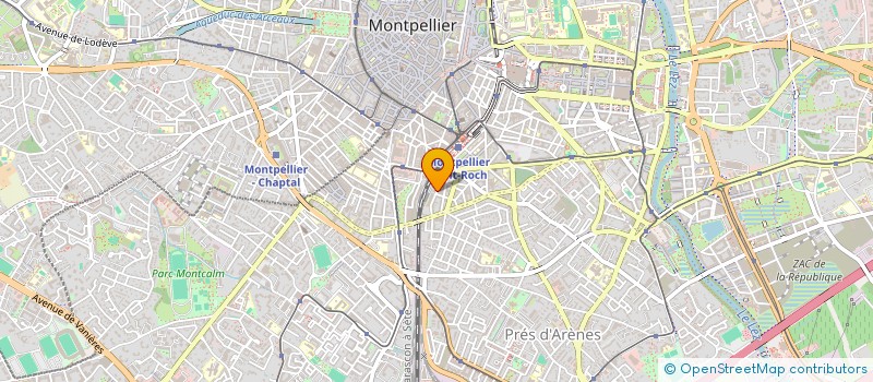 localisation de l'entreprise MADAME HOUARIA KESSAS à MONTPELLIER