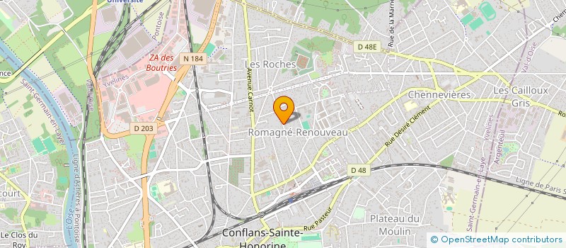 localisation de l'entreprise MADAME HOUARIA KHATTOU à CONFLANS-SAINTE-HONORINE