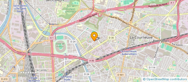 localisation de l'entreprise MADAME HOUARIA TAYEB  SAINT-DENIS