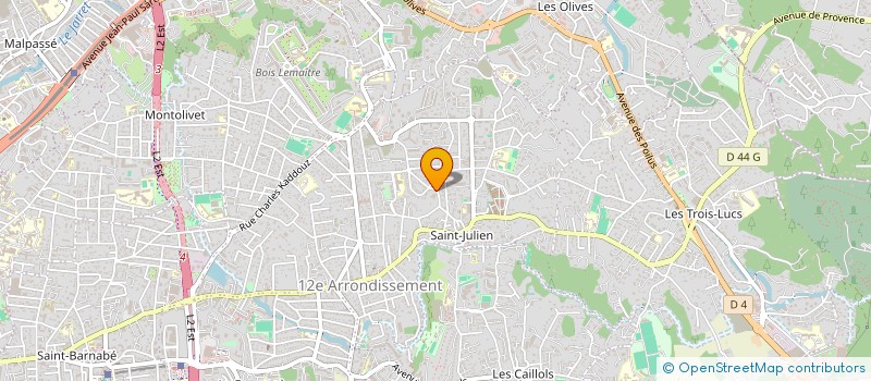 localisation de l'entreprise MADAME HOUARIA YAHIAOUI à MARSEILLE