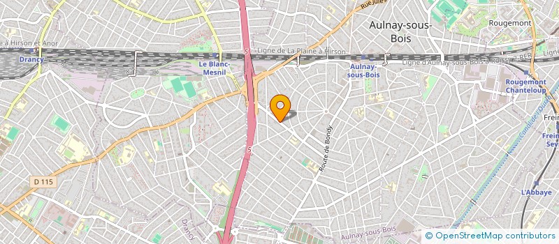 localisation de l'entreprise MADAME HOUDA AIT TEJAN à AULNAY-SOUS-BOIS