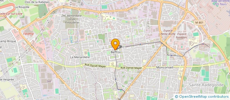 localisation de l'entreprise MADAME HOUDA ALIOUA  TOURS