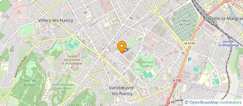 localisation de l'entreprise MADAME HOUDA BADIS  VANDUVRE-LES-NANCY