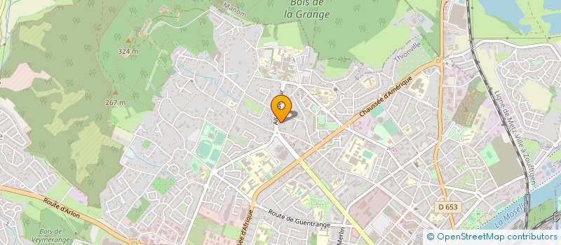 localisation de l'entreprise MADAME HOUDA BOULAYOUNE  THIONVILLE