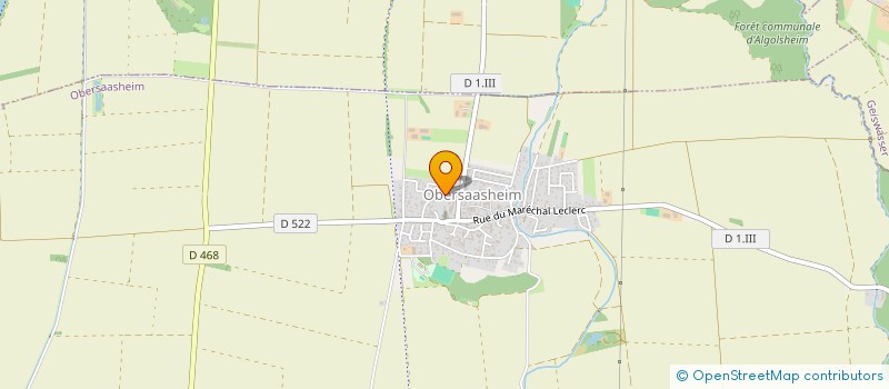 localisation de l'entreprise MADAME HOUDA GUIRA  OBERSAASHEIM