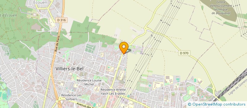 localisation de l'entreprise MADAME HOUDA HAMMAMI  VILLIERS-LE-BEL