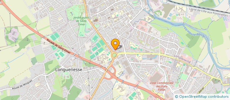 localisation de l'entreprise MADAME HOUDA KHARCHENI  SAINT-OMER