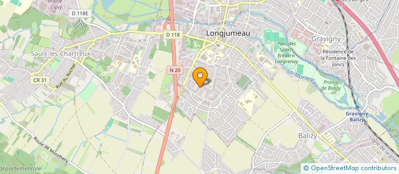 localisation de l'entreprise MADAME HOUDA LABIADH à LONGJUMEAU