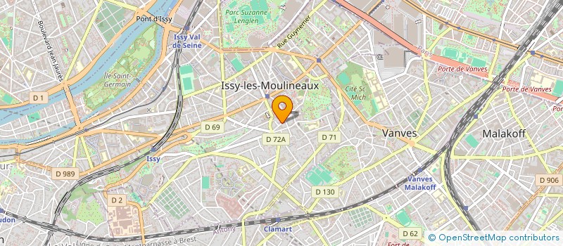 localisation de l'entreprise MADAME HOUDA LAROUSSI à ISSY-LES-MOULINEAUX