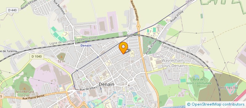 localisation de l'entreprise MADAME HOUDA MOSBAH  DENAIN