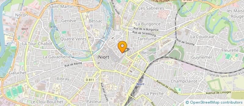 localisation de l'entreprise MADAME HOUDA SOLAIMAN  NIORT