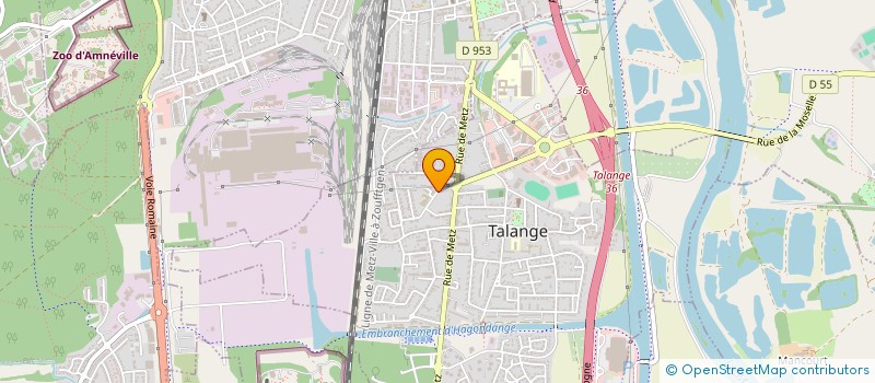 localisation de l'entreprise MADAME HOUDA SRAI  TALANGE