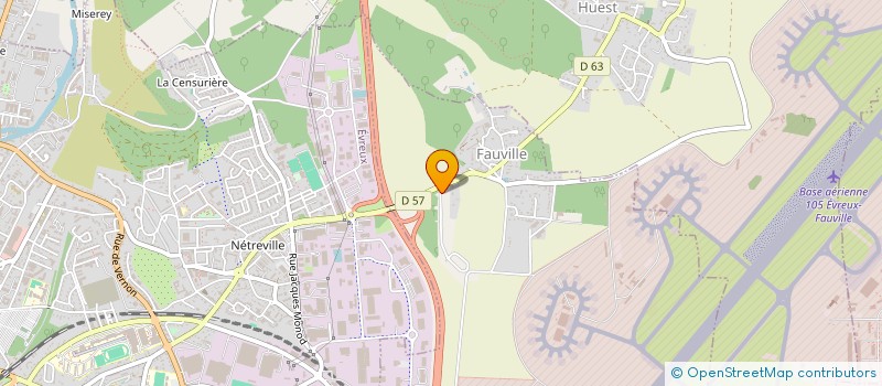 localisation de l'entreprise MADAME HOUDA TELLI  FAUVILLE