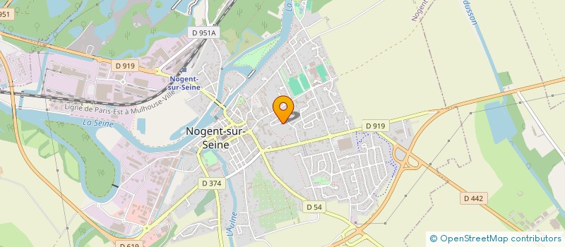 localisation de l'entreprise MADAME HOUDA TEYEB  NOGENT-SUR-SEINE