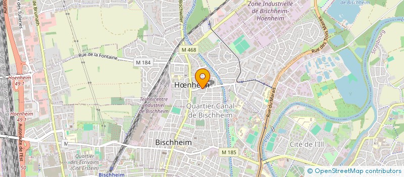 localisation de l'entreprise MADAME HOUDA YABA  HNHEIM