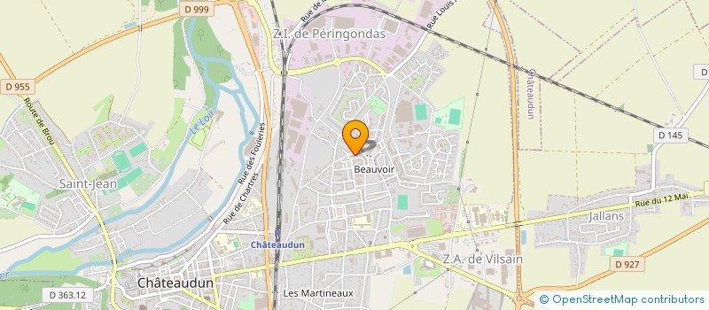 localisation de l'entreprise MADAME HOUDA ZAHIR à CHATEAUDUN