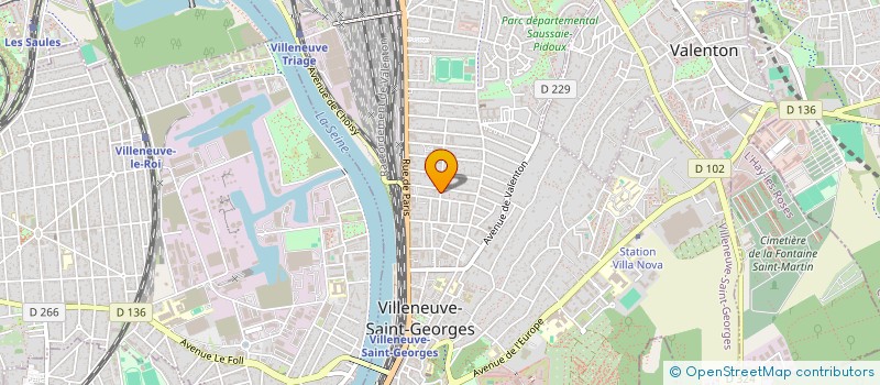 localisation de l'entreprise MADAME HOUDAI ESSAIED à VILLENEUVE-SAINT-GEORGES