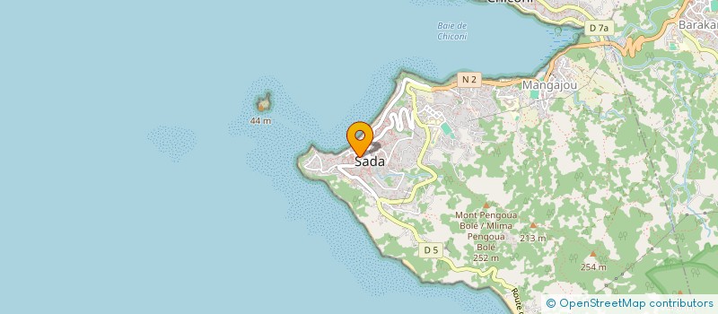 localisation de l'entreprise MADAME HOUDHOYFATI SOULAIMANA à SADA