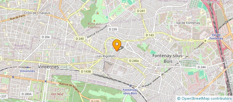 localisation de l'entreprise MADAME HOUFRANE AHAMED à FONTENAY-SOUS-BOIS