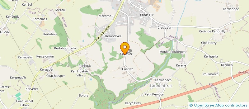 localisation de l'entreprise MADAME HOULEIMATOU DIALLO à LANDERNEAU