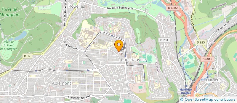 localisation de l'entreprise MADAME HOULEYMATA SOW à LE HAVRE