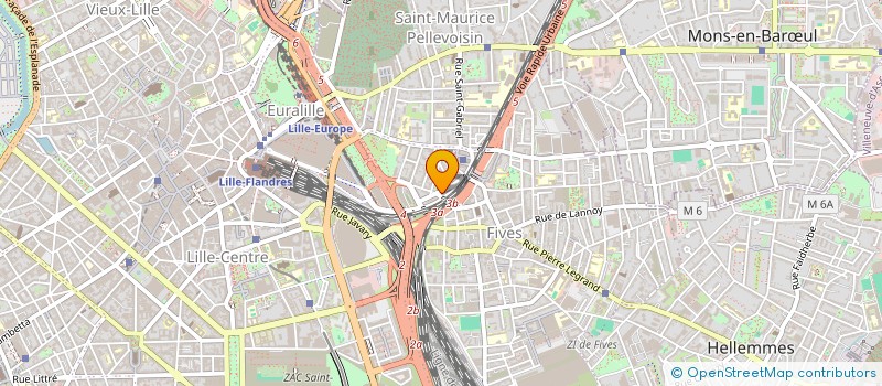 localisation de l'entreprise MADAME HOUMRIA BERRADA à LILLE