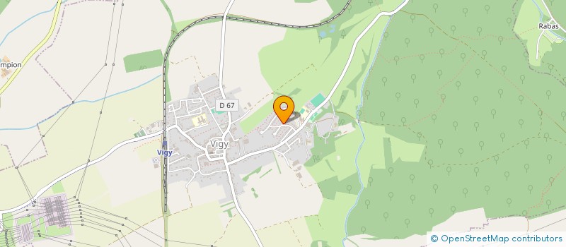 localisation de l'entreprise MADAME HOUNA KAMAR  VIGY