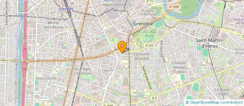 localisation de l'entreprise MADAME HOUNAIDA TRABELSI à GRENOBLE