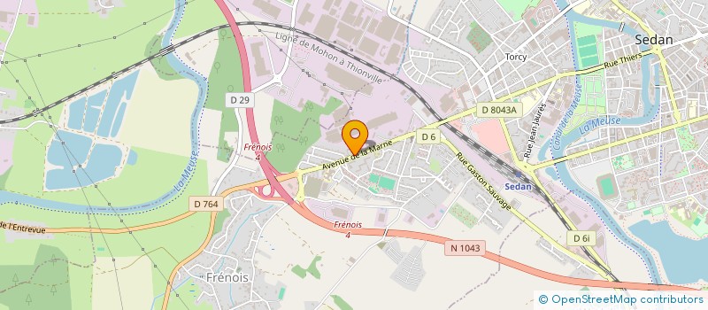 localisation de l'entreprise MADAME HOURIA AIT MEDJBER à SEDAN