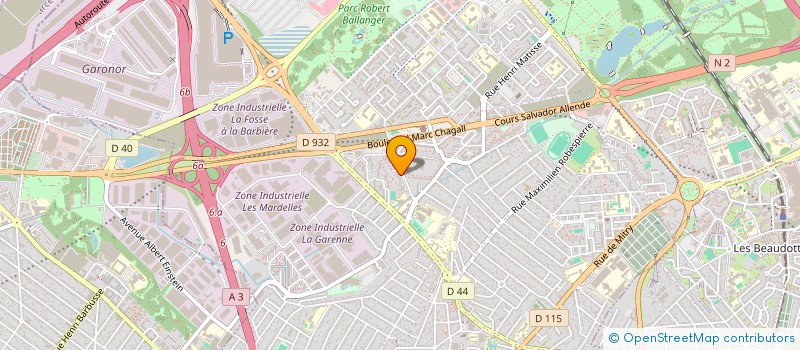 localisation de l'entreprise MADAME HOURIA BENSAADA à AULNAY-SOUS-BOIS