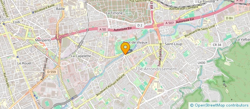 localisation de l'entreprise MADAME HOURIA BOUKHALFA TANI à MARSEILLE
