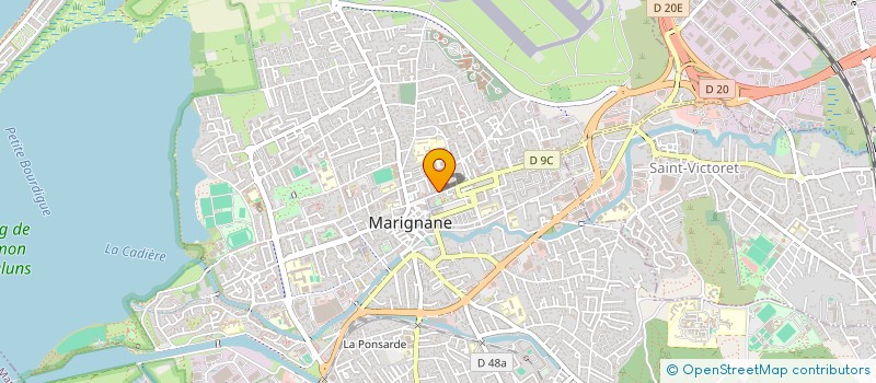localisation de l'entreprise MADAME HOURIA BOULFIZA  MARIGNANE